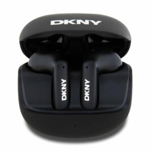 DKNY TWS BT Satiny Finish ausinės – juodos
