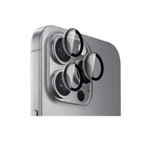 Puro kameros lęšių grūdintas stiklas iPhone 16 Pro/Pro Max