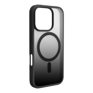 Puro Gradient silikoninis MagSafe dėklas iPhone 16 Pro Max – juodas