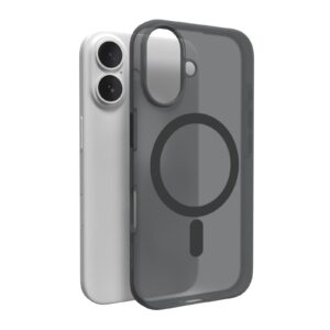 Puro Daylight MagSafe silikoninis dėklas iPhone 16 Plus – juodas