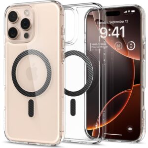 Spigen Ultra Hybrid MagSafe dėklas iPhone 16 Pro Max – tamsiai pilkas