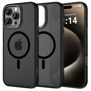 Tech-Protect MagEdge MagSafe dėklas iPhone 16 Pro – pusiau skaidrus -- iPhone 16 Pro