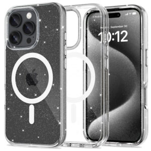 Tech-Protect MagSafe dėklas iPhone 16 Pro – skaidrus -- iPhone 16 Pro