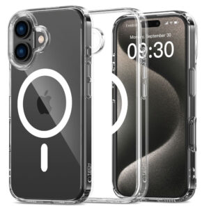 Tech-Protect Flexair MagSafe dėklas iPhone 16 Plus – skaidrus -- iPhone 16 Plus
