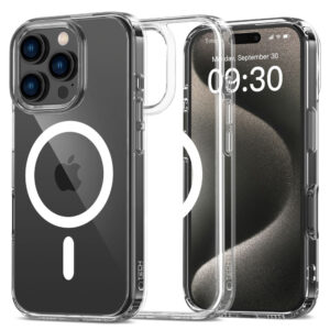 Tech-Protect MagSafe dėklas iPhone 16 Pro – skaidrus -- iPhone 16 Pro