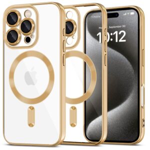 Tech-Protect MagFlex MagSafe dėklas iPhone 16 Pro – auksinis -- iPhone 16 Pro