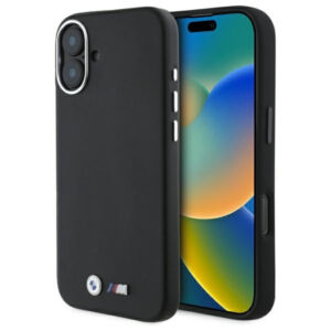 BMW M MagSafe dėklas iPhone 16 – juodas