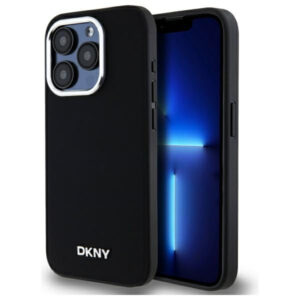 DKNY MagSafe dėklas iPhone 15 Pro – juodas