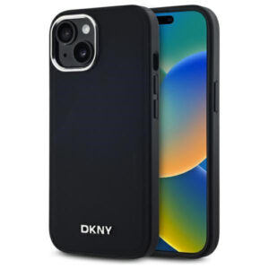 DKNY MagSafe dėklas iPhone 15 Plus – juodas