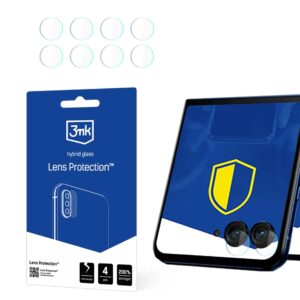 3mk objektyvo apsaugos kameros dangtelis, skirtas Motorola Razr 50 Ultra (priekinis) -- Motorola Razr 50 Ultra