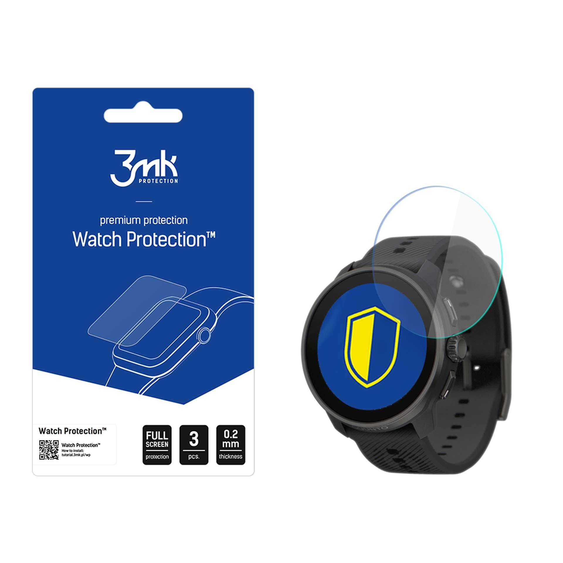 Grūdintas stiklas 3mk watch apsauga flexibleglass skirtas suunto race s -- Cell phone tempered glass