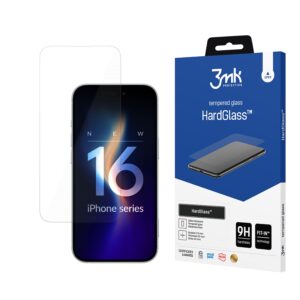 Grūdintas stiklas 3mk HardGlass skirtas iPhone 16 Plus