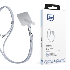 Išmaniojo telefono dirželis 3mk EasyClip – pilkas -- Cell phone cases and covers