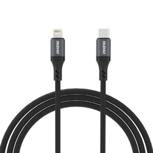 Dudao L3CL USB-C - Lightning 30W 2m pintas laidas - juodas