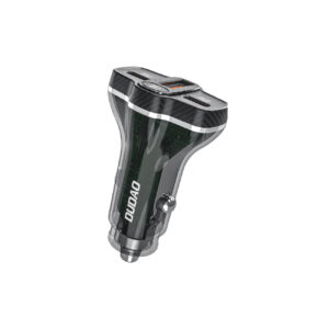 Dudao R78 78W automobilinis įkroviklis USB-C PD / 2xUSB-A QC - juodas