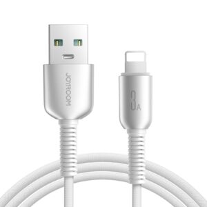 Joyroom S-A51 Cutting-Edge Series 3A USB-A - Lightning laidas 1.2m - šviesiai pilkas