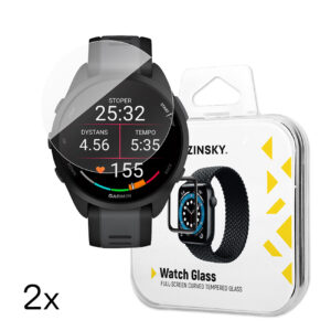 Wozinsky grūdintas stiklas Garmin Forerunner 165 (2 vnt.)