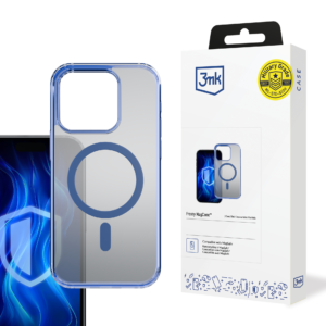 3mk Frosty MagCase mėlynas dėklas, skirtas Apple iPhone 14 Pro Max – mėlynas