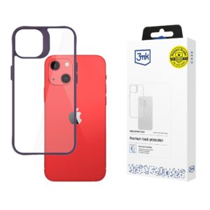 3mk Satin Armor Case+ violetinė spalva Apple iPhone 13 - skaidri -- iPhone 13