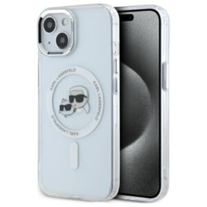 Karl Lagerfeld MagSafe dėklas iPhone 14 – baltas