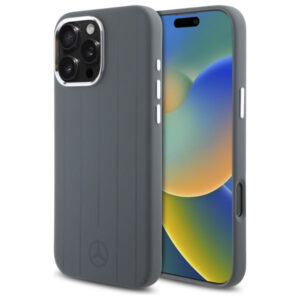Mercedes MagSafe dėklas iPhone 16 Pro Max – pilkas