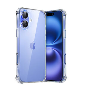 Ugreen Bright Cushion CA101 dėklas iPhone 16 Plus - skaidrus -- iPhone 16 Plus