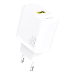 Dudao A27S 25W GaN USB-A įkroviklis - baltas