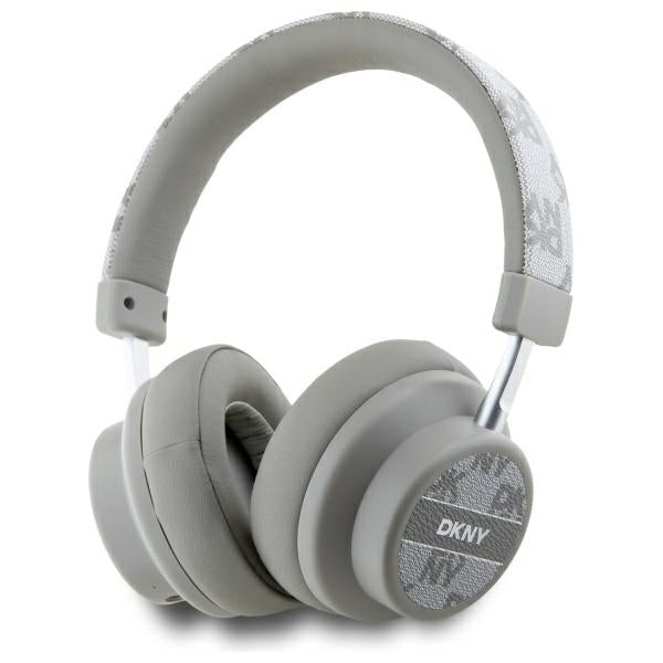 DKNY „Bluetooth“ ant ausinių įdedamos ausinės DKBHM2PCSHLE smėlio/smėlio spalvos languotu raštu