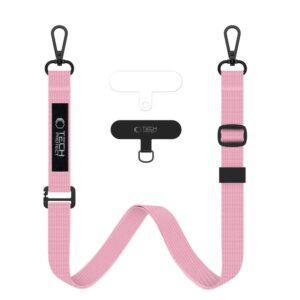 Tech-Protect C65 Rope Crossbody Leash - rožinė -- Other phone accessories