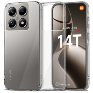 Skaidrus Tech-Protect FlexAir dėklas Xiaomi 14T Pro -- Xiaomi 14T Pro