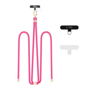 Tech-Protect C7S Rope Crossbody Strap Leash - rožinė -- Other phone accessories