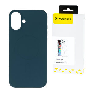 Wozinsky silikoninis MagSafe dėklas Galaxy S25 Ultra – mėlynas