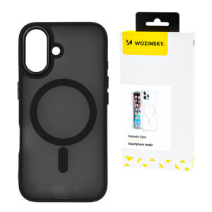 MagSafe magnetinis TPU dėklas Samsung Galaxy S25 – juodas