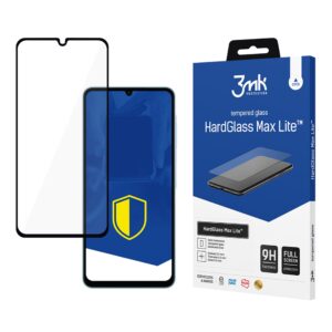 Grūdintas stiklas 3mk HardGlass Max Lite Black, skirtas Samsung Galaxy A06 -- Samsung Galaxy A06