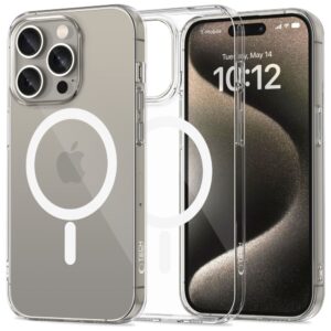 Tech-Protect FlexAir MagSafe dėklas iPhone 15 Pro – skaidrus -- iPhone 15 Pro
