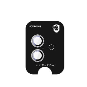 Joyroom JR-MSJ0271 kameros stiklas iPhone 16/16 Plus – juodas