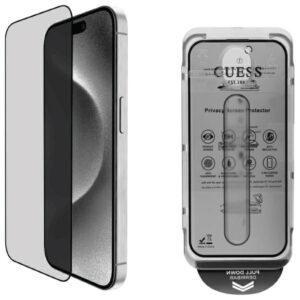 Guess privatumo grūdintas stiklas iPhone 16 Pro