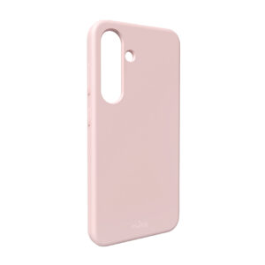 Puro Icon silikoninis dėklas Samsung Galaxy S25 – rožinis