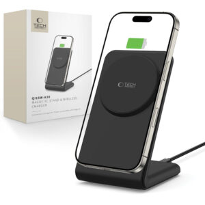 Tech-Protect QI15W-A38 MagSafe belaidis įkroviklis - juodas -- Cell phone chargers