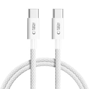 Tech-Protect Ultraboost Lite USB-C laidas PD60W/3A 100 cm - pilkas -- Cell phone cables