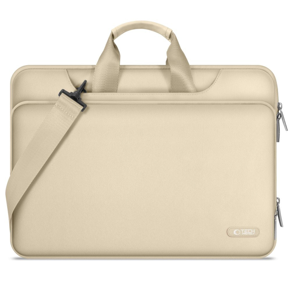 Tech-Protect Pocket 13-14 Nešiojamojo Kompiuterio Krepšys - Smėlio -- Laptop Bags