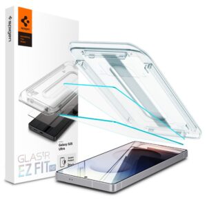Spigen Glas TR EZ Fit grūdintas stiklas Galaxy S25 Ultra (2 vnt.)