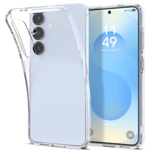 Skaidrus Spigen Liquid Crystal dėklas Galaxy S25+