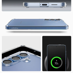 Skaidrus Spigen Ultra Hybrid dėklas Samsung Galaxy S25