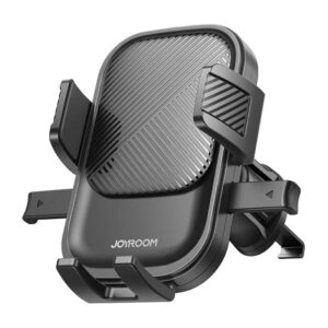 Joyroom JR-OK6 automobilinis telefono laikiklis oro grotelėms juodas