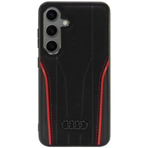 Audi odinis MagSafe dėklas Samsung Galaxy S24 – juodas/raudonas