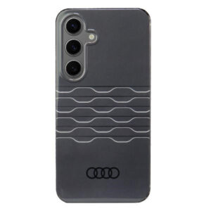 Audi IML geometrinis dėklas Galaxy S24 – juodas