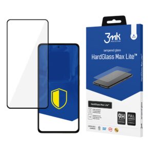 Grūdintas stiklas 3mk HardGlass Max Lite Black, skirtas Xiaomi Redmi Note 14 PRO / 14 PRO+ 5G