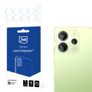 3mk objektyvo apsaugos kameros stiklas, skirtas Xiaomi Redmi Note 14 4G
