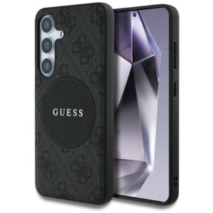 Guess MagSafe dėklas Galaxy S25+ – juodas